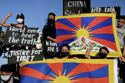 「チベット民族蜂起」から62年、インド各地でデモ