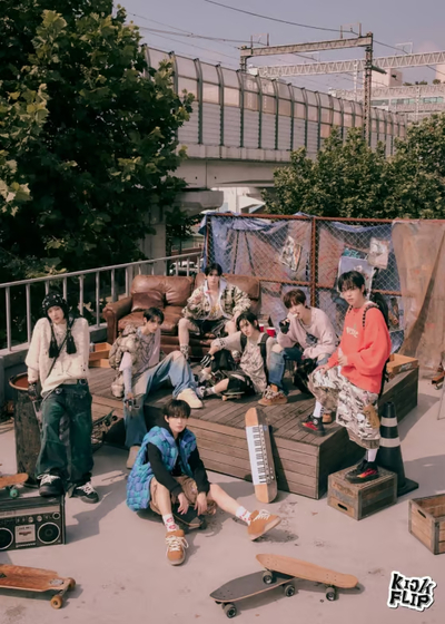 KickFlip、エネルギッシュなコンセプトフォト初公開