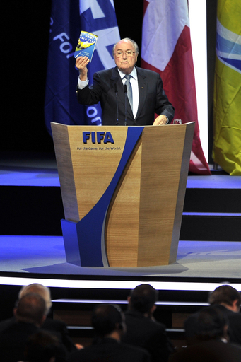 FIFA、ブラッター会長が4選を決める