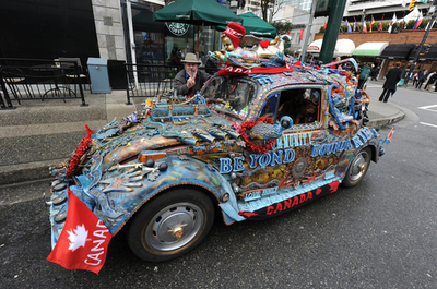 五輪開幕目前、熱気に包まれるバンクーバー