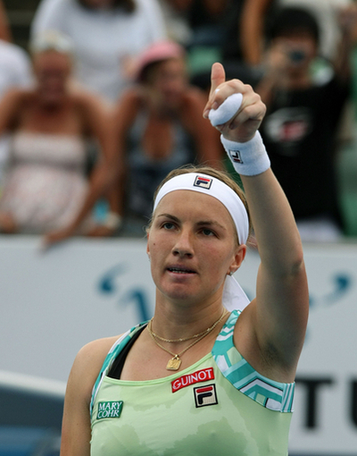 クズネツォワ 2回戦でマレクに快勝、全豪オープン