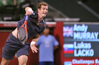 マレーが快勝で準々決勝進出、ジャパンオープン