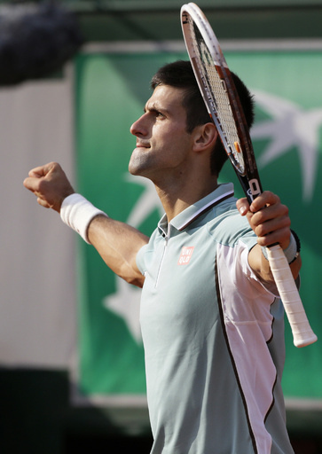 ジョコビッチが35歳のハース下し4強入り、全仏オープン