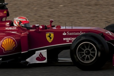 フェラーリ復帰のライコネンが初日トップタイム、へレステスト