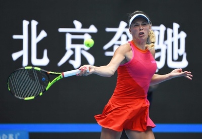 ウォズニアッキが中国OP2回戦へ、第6シードのコンタは初戦敗退