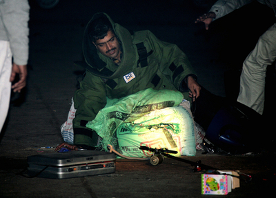 爆発物所持の過激派組織メンバーを拘束、新年を控えて警備強化 - インド