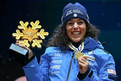 ブリニョネがシフリン不在の女子大回転制す アルペン世界選手権