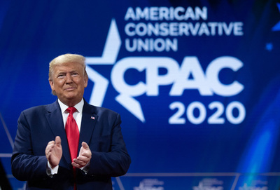 トランプ氏、保守派集会で今月末演説へ 大統領退任後初