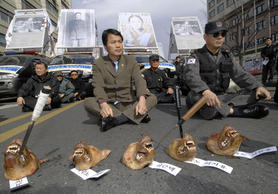抗日独立運動記念日に日本への抗議デモ - 韓国