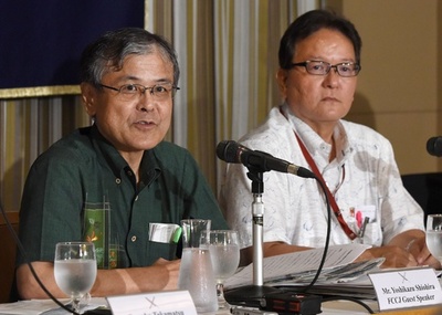 「つぶせ」と名指しの沖縄2紙が会見、「民主主義の危機」訴える