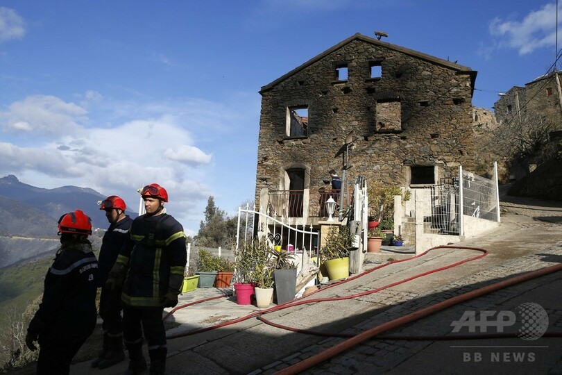 冬の嵐「エレノア」、仏アルプスに雪崩警報 山火事や洪水も