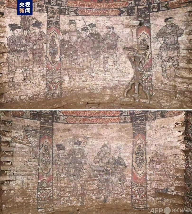 中国山東省で大規模な元代の墓発見