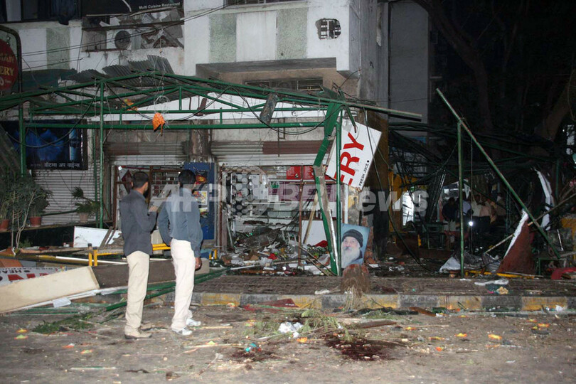 インド・プネのカフェで爆発、9人死亡