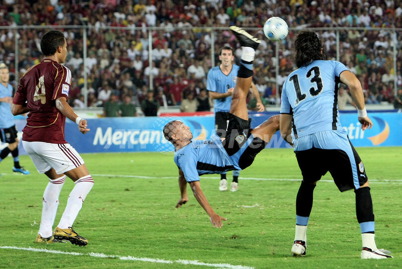 ベネズエラとウルグアイは引き分けに終わる、W杯予選