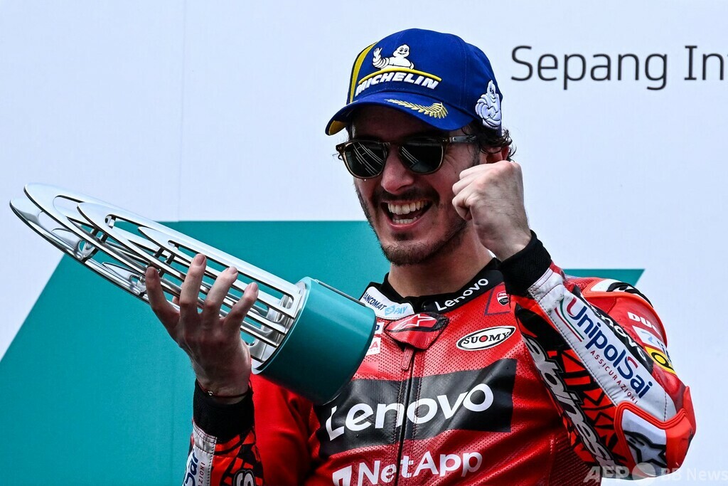 バニャイアが今季7勝目、総合優勝に王手 マレーシアGP 写真8枚 国際ニュース：AFPBB News