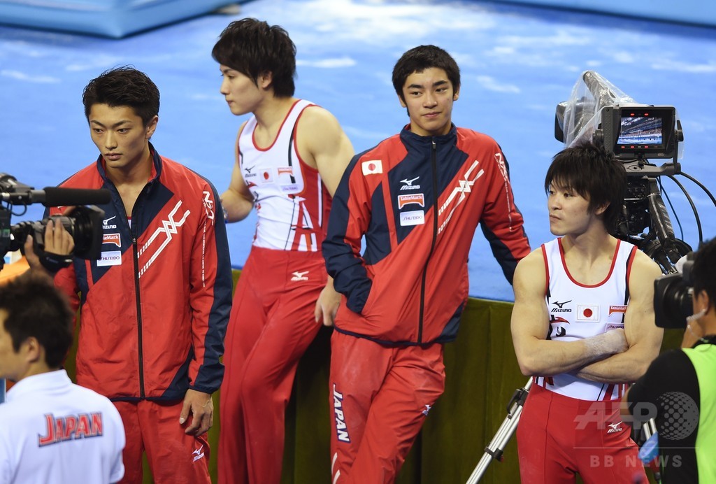 日本は男子団体で2位、中国が6連覇 世界体操 写真23枚 国際ニュース:AFPBB News