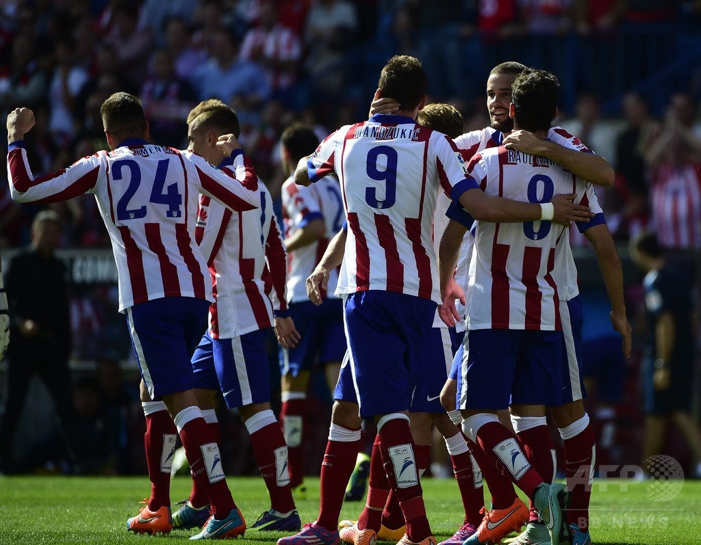 アトレティコ マドリード エスパニョールに快勝 写真7枚 国際ニュース Afpbb News