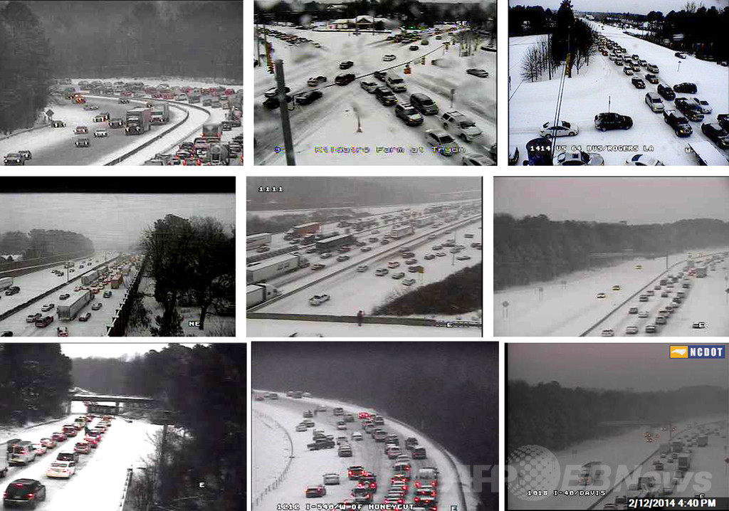 米南東部に冬の嵐、路面凍結・停電で市民生活に混乱