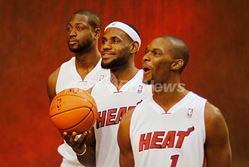 マイアミ ヒートがフォトデー開催 国際ニュース Afpbb News