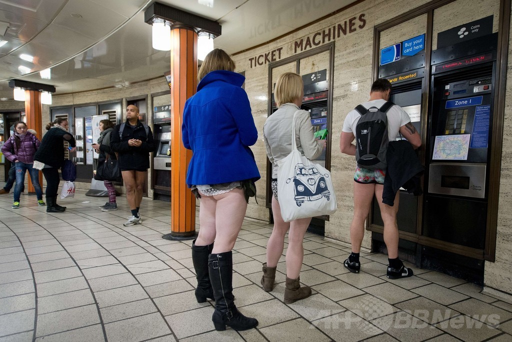 世界60都市で「ノーパンツ」デー開催、南米や中国でも
