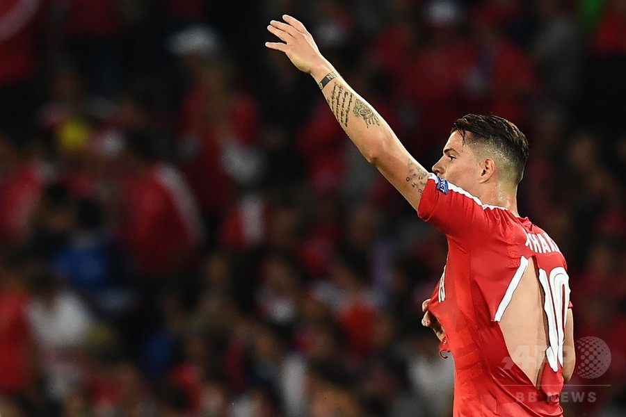 人気☆プーマ スイス代表 2018 シャキリ ゲームシャツ L サッカー