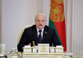 ベラルーシのアレクサンドル・ルカシェンコ大統領（2022年10月10日撮影）。(c)Maxim GUCHEK / BELTA / AFP