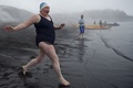 デセプション島の温泉。(c)AFP/EITAN ABRAMOVICH