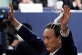 自民党の新総裁に選出された菅義偉官房長官（2020年9月14日撮影）。(c)Eugene Hoshiko / POOL / AFP