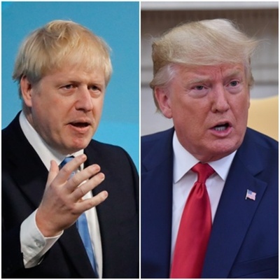 英新首相にジョンソン氏、トランプ氏との「ブロマンス」は続くのか 