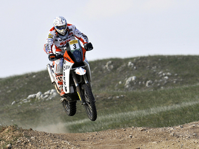 カストー 中欧ラリー第6ステージを終え二輪部門首位をキープ