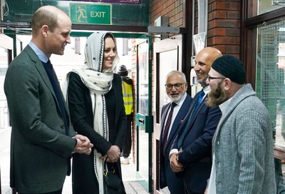 英皇太子夫妻、ムスリムセンター訪問 トルコ・シリア大地震の被災者支援に謝意