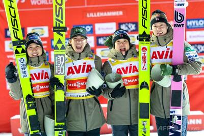 日本、混合団体で12年ぶりV スキージャンプW杯