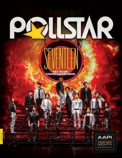 SEVENTEEN、米雑誌「Pollstar」の表紙に