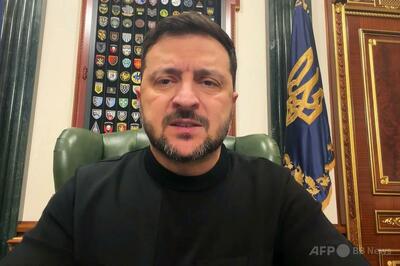 ウクライナ停戦案、前線凍結を軸に再調整　ゼレンスキー氏