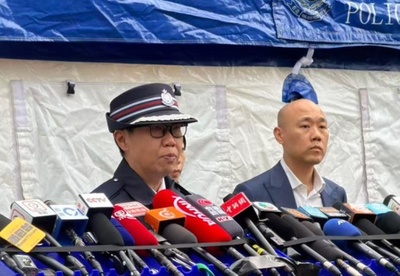 香港特区政府が火災の最新状況を紹介「5棟の建物で捜索・救助作業を終了」