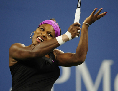 セレーナ シンクに快勝し3回戦へ、全米オープンテニス