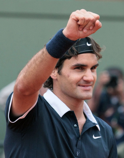 フェデラー ゴンザレスを下し全仏4強へ