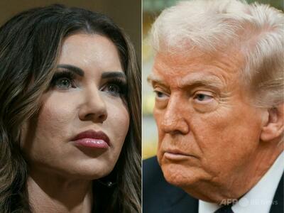 トランプ氏、ノーム国土安全保障長官を解任 後任にマリン上院議員