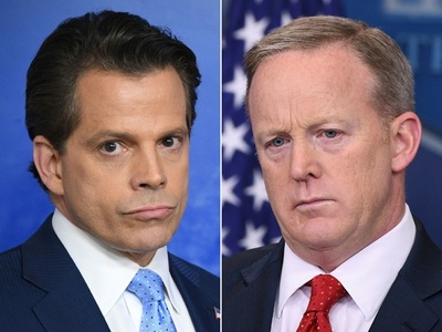 スパイサー米大統領報道官が辞任、広報部長人事に反発か