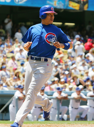 福留 ドジャース戦無安打