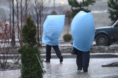 不審者…ではなくソチ五輪の作業員