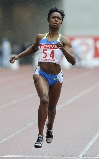 カメリア・ジェター 女子100メートル・決勝を制す