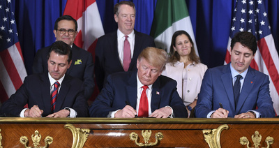 米、カナダとメキシコに対する鉄鋼・アルミ関税撤廃へ