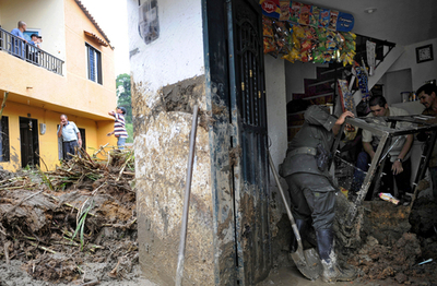 コロンビアで同国史上最悪の豪雨災害