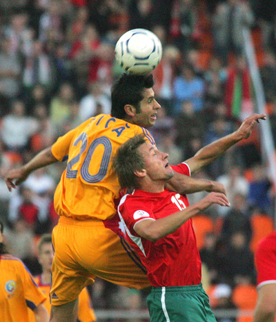＜サッカー 欧州選手権2008・予選＞ルーマニア アウェーでベラルーシに勝利