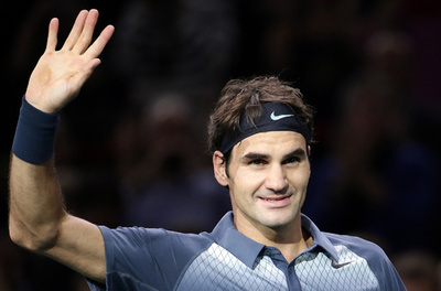 フェデラー、デルポトロ下し4強入り パリ・マスターズ