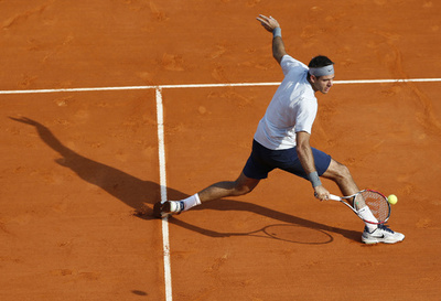 デルポトロが2回戦突破、モンテカルロ・オープン