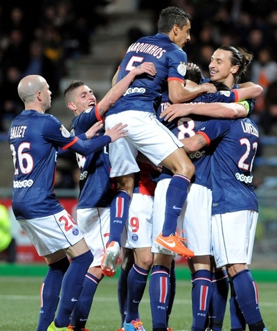 首位PSG、ロリアンに辛くも勝利