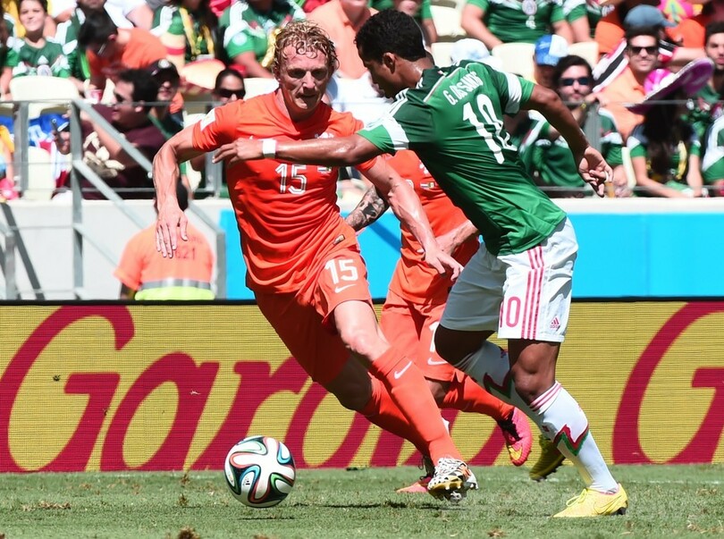 オランダ代表カイト、メキシコ戦で代表100試合出場達成