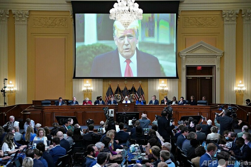 トランプ氏が「無法・腐敗への道開いた」 議会襲撃で特別委委員長